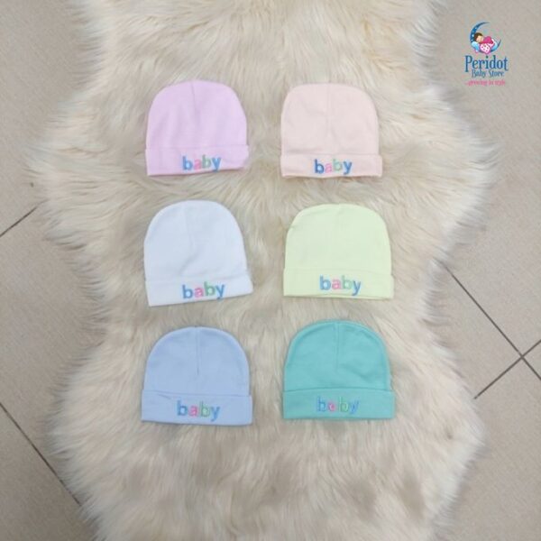 UNISEX NEWBORN COTTON BABY HAT