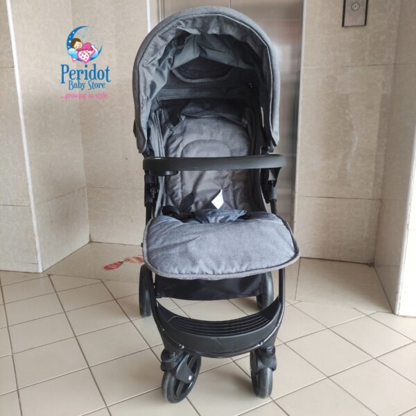 TOP 2 BABY STROLLER S-K-9 GREY