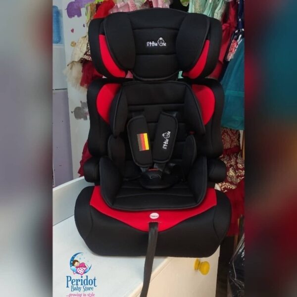 2IN1 BOOSTER CARSEAT1202-BLACK&RED