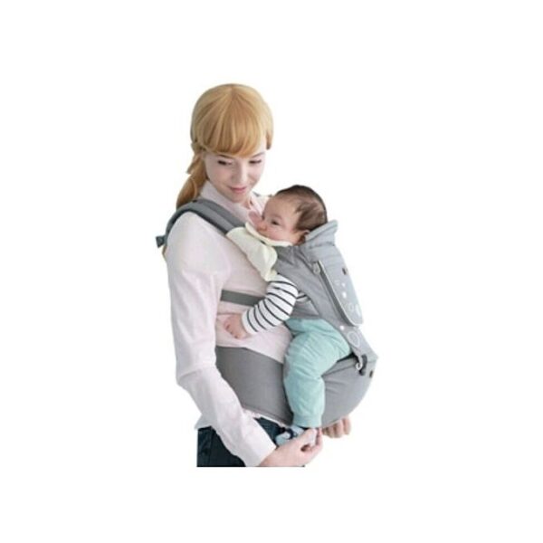 IMAMA HIP SEAT BABY CARRIER-GREY