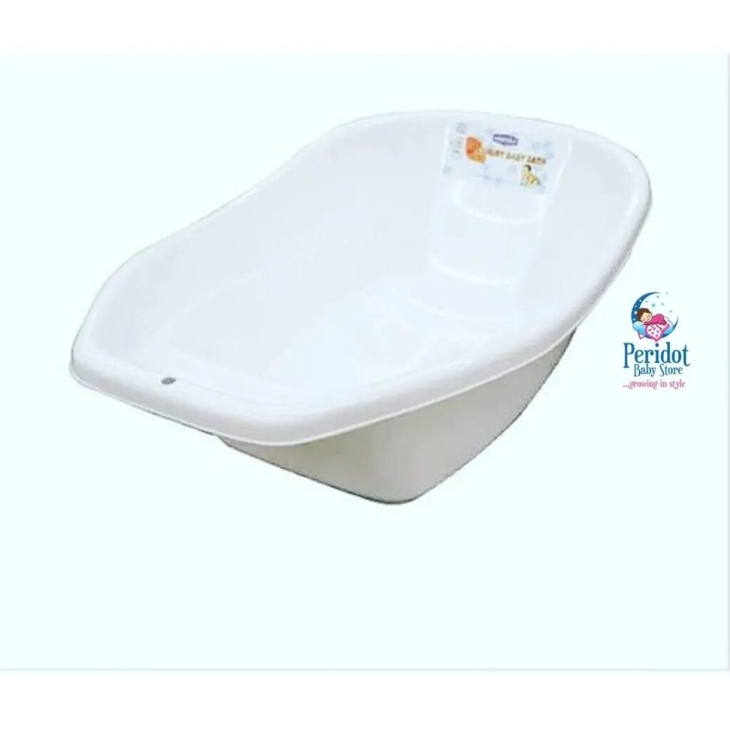 BABY MEDIUM SIZED BATH BASIN-WHITE