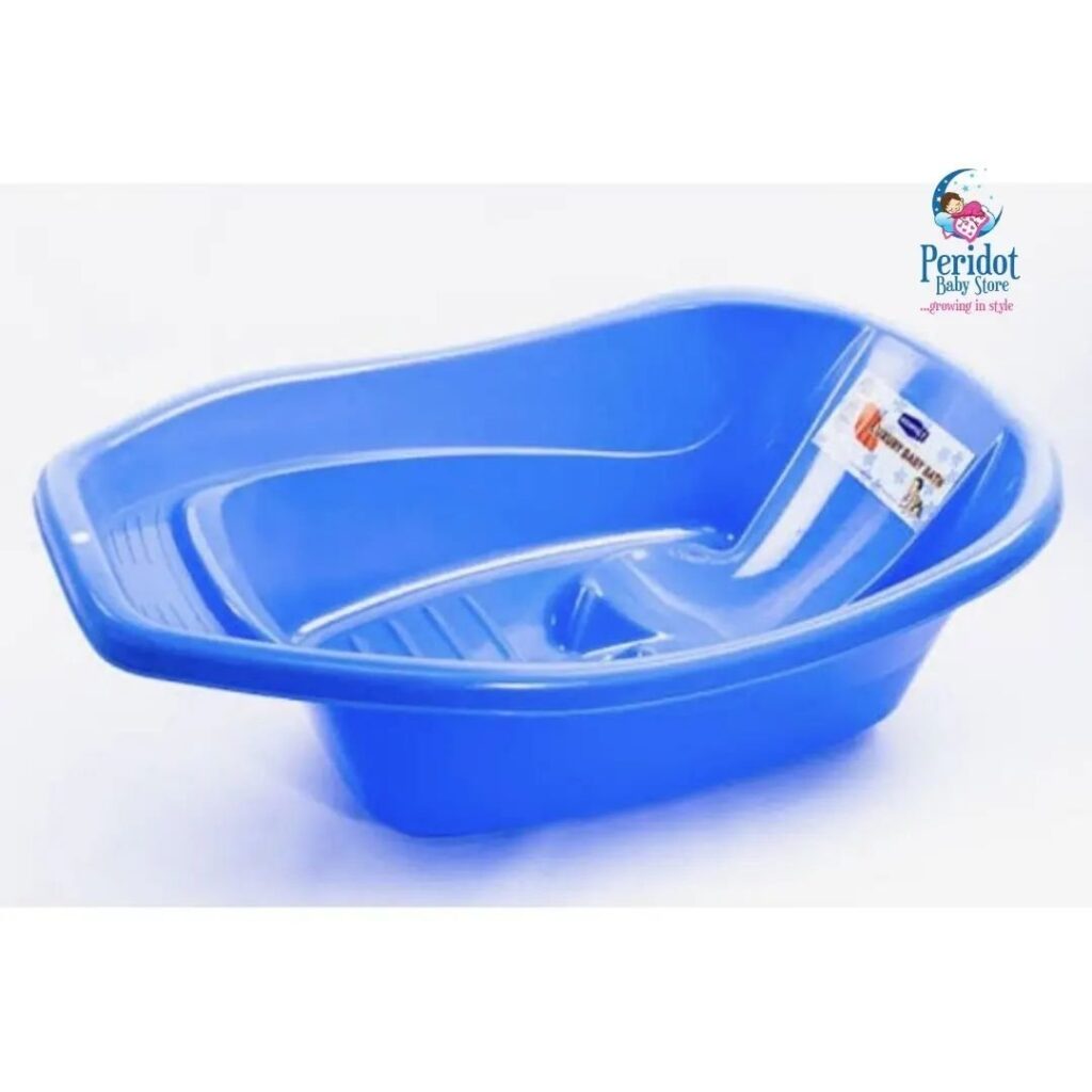 BABY MEDIUM SIZED BATH BASIN-BLUE