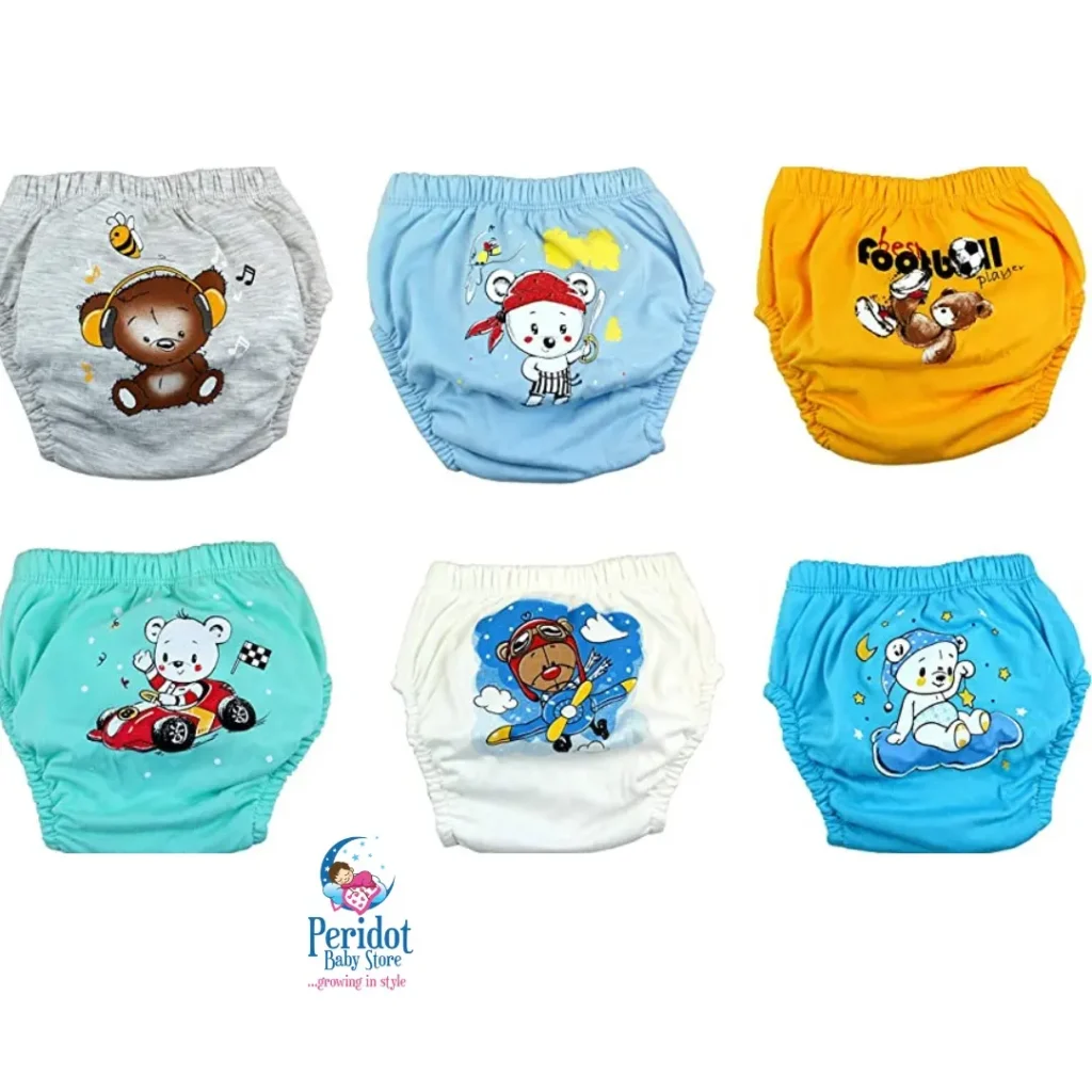 BABY 2PCS POTTY TRAINING PANTS - SIZE 2