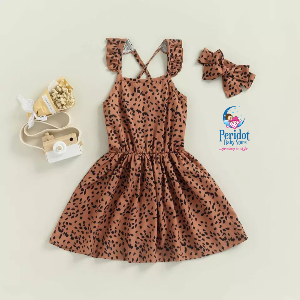 GIRLS DALMATIAN PRINT DRESS G202261