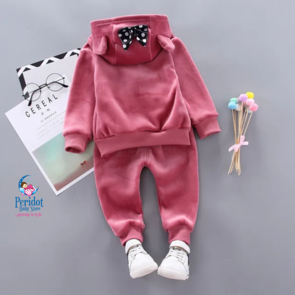 GIRLS 2PCS WARM MICKEY SET PINK 2023535 - Image 3