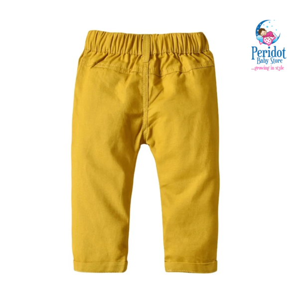 BOYS 3PCS SET GREY YELLOW 2023501 - Image 4