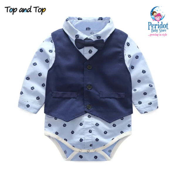 BOYS 3PCS NAVY SET 2023525 - Image 2