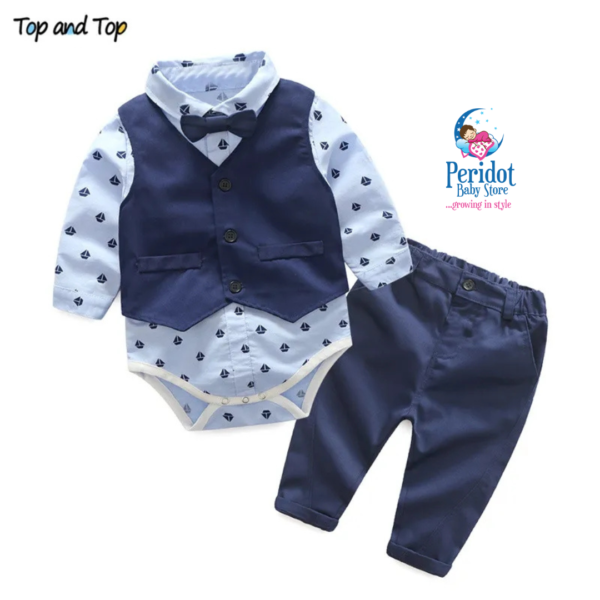 BOYS 3PCS NAVY SET 2023525