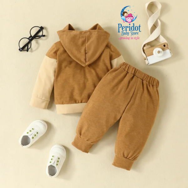 UNISEX 2PC BROWN SET 2023527 - Image 2