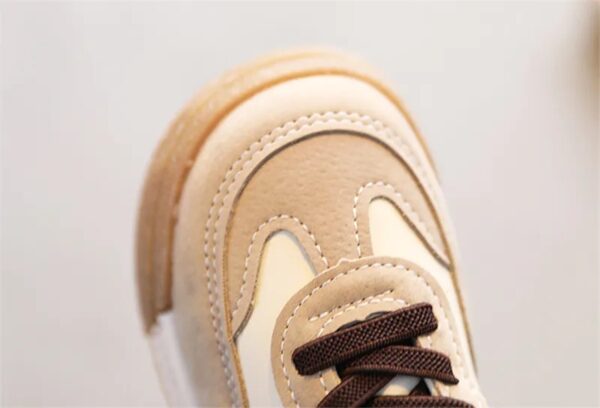 BOYS SNEAKERS BROWN WHITE SH-2250 - Image 4