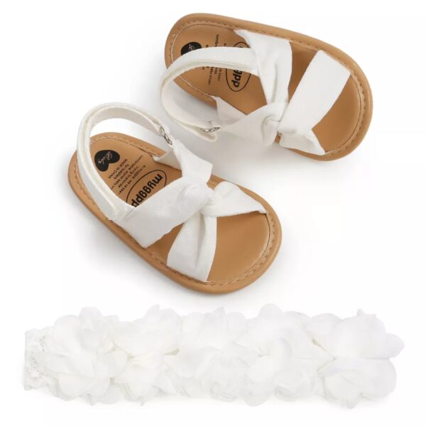 GIRLS PREWALKERS SANDALS WHITE SH-0873 - Image 3