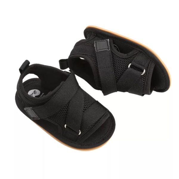 UNISEX OPEN PRE-WALKERS BLACK S-32777