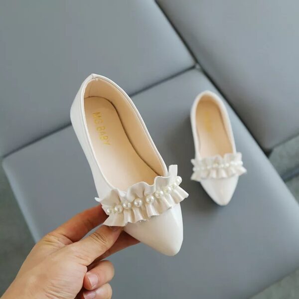 GIRLS WHITE DOLL SHOE S-32904