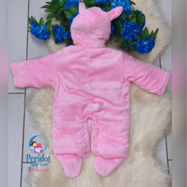 HEAVY BABY ROMPER-PINK3M - Image 2