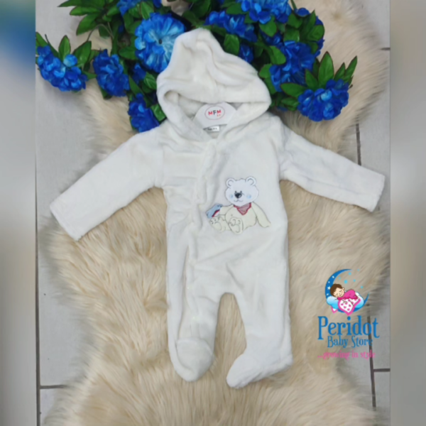 Unisex SEMI WARM ROMPER10722 CREAM