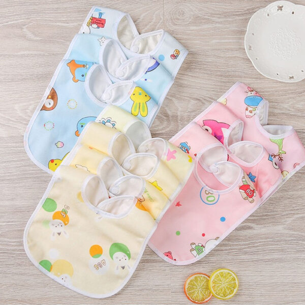 UNISEX INFANT ANIMATED BIBS