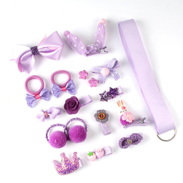 GIRLS CLIPS AND TIE HEADBAND SET H6202339 - Image 10
