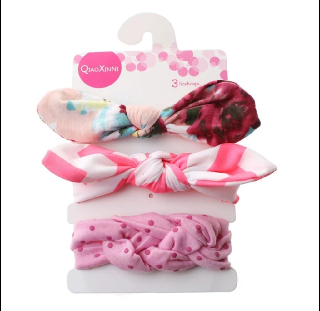 3PCS GIRLS HEADBANDS MULTICOLOUR H6202348