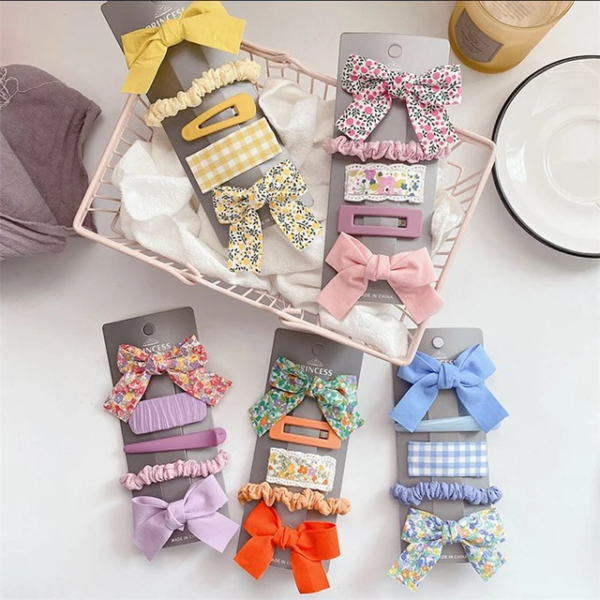 GIRLS CLIPS HEADBAND SET H6202342