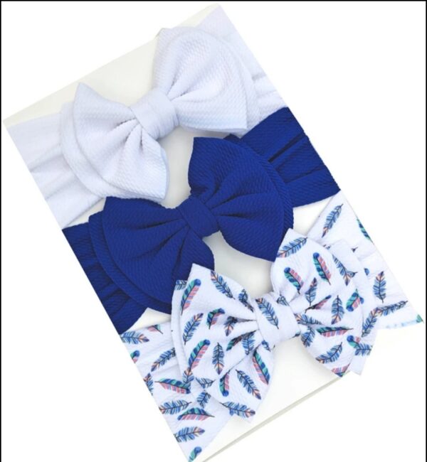GIRLS 3PCS MULTICOLOUR HEADBANDS H6202321