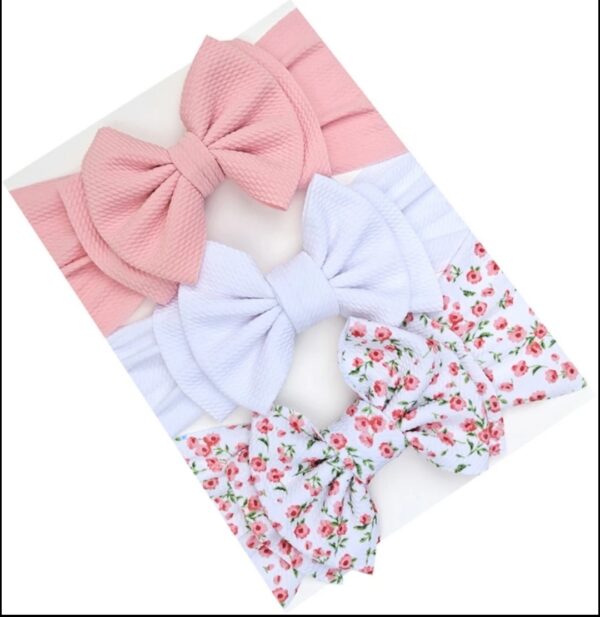 GIRLS 3PCS MULTICOLOUR HEADBANDS H6202318