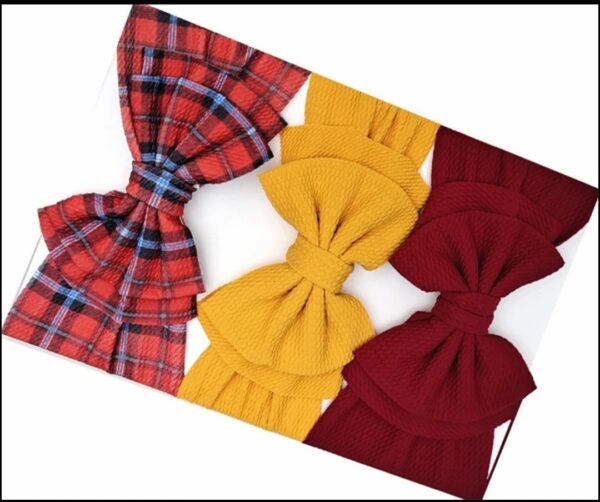 GIRLS 3PCS MULTICOLOUR HEADBANDS H6202315
