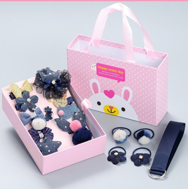 GIRLS CLIPS AND TIE HEADBAND SET H6202339 - Image 5