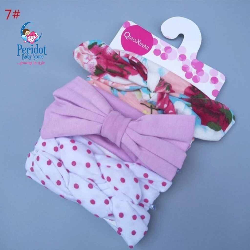 3PCS GIRLS HEADBANDS MULTICOLOUR H6202347