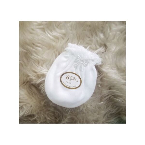 SOLID COLOUR NEWBORN MITTENS - Image 7