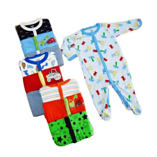 BOYS/UNISEX 3PCS INFANT SLEEPSUITS