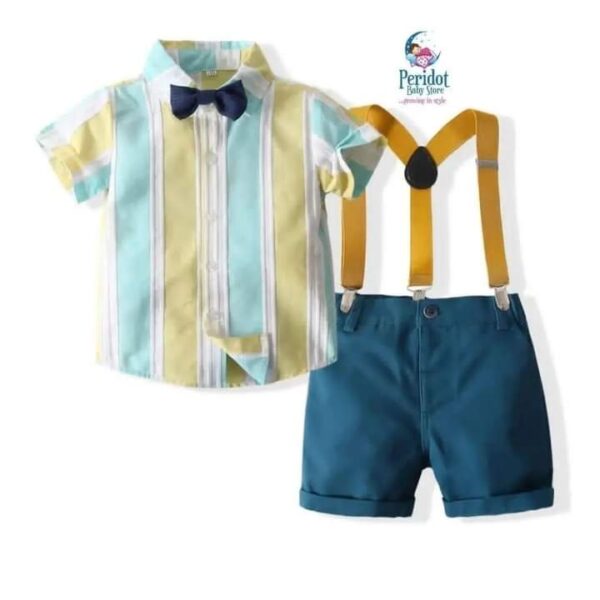 BOYS 2PC MULTICOLOR+SHORT B202217