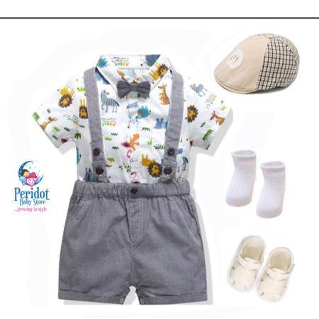 BOYS INFANT SET SHIRT SHORT PREWALKERS OCT014