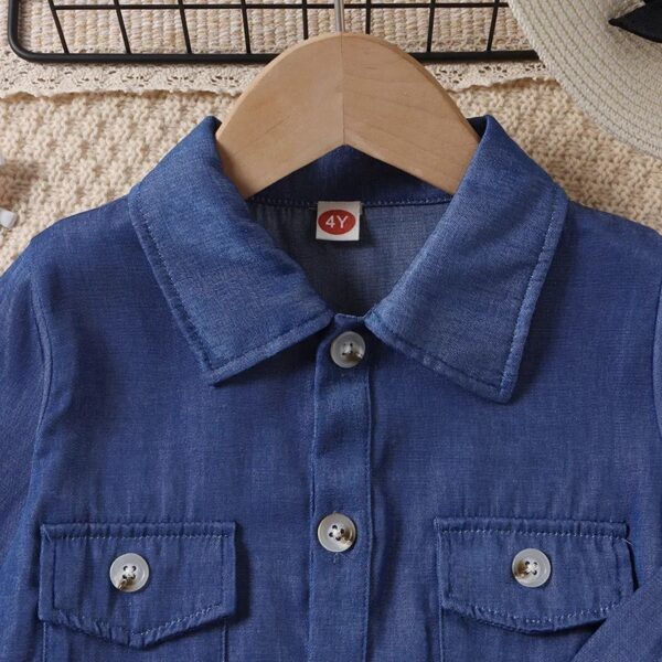 GIRLS 2PCS ROMPER+SHIRT OCT007 - Image 4