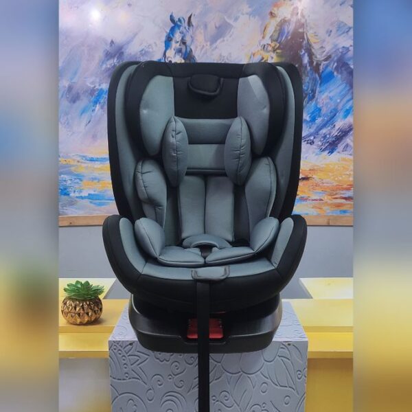 BABY CAR SEAT WITH ISOFIX FOR 0-12YRS-GREYBLACK